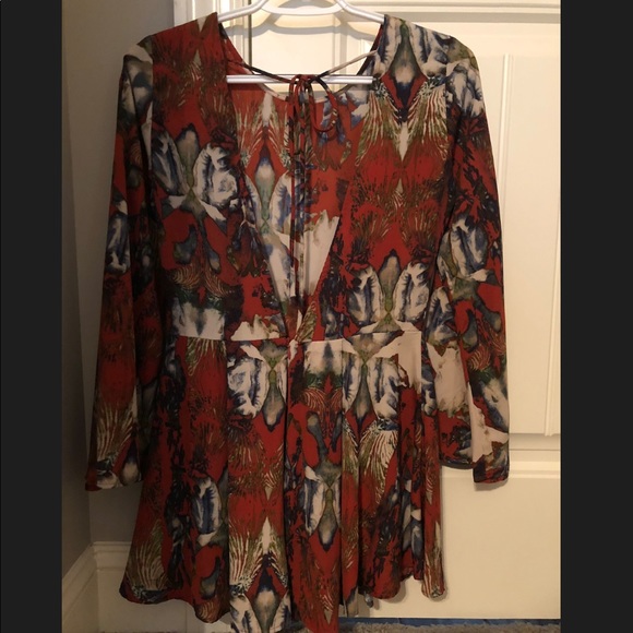 Floral Romper - Picture 3 of 3